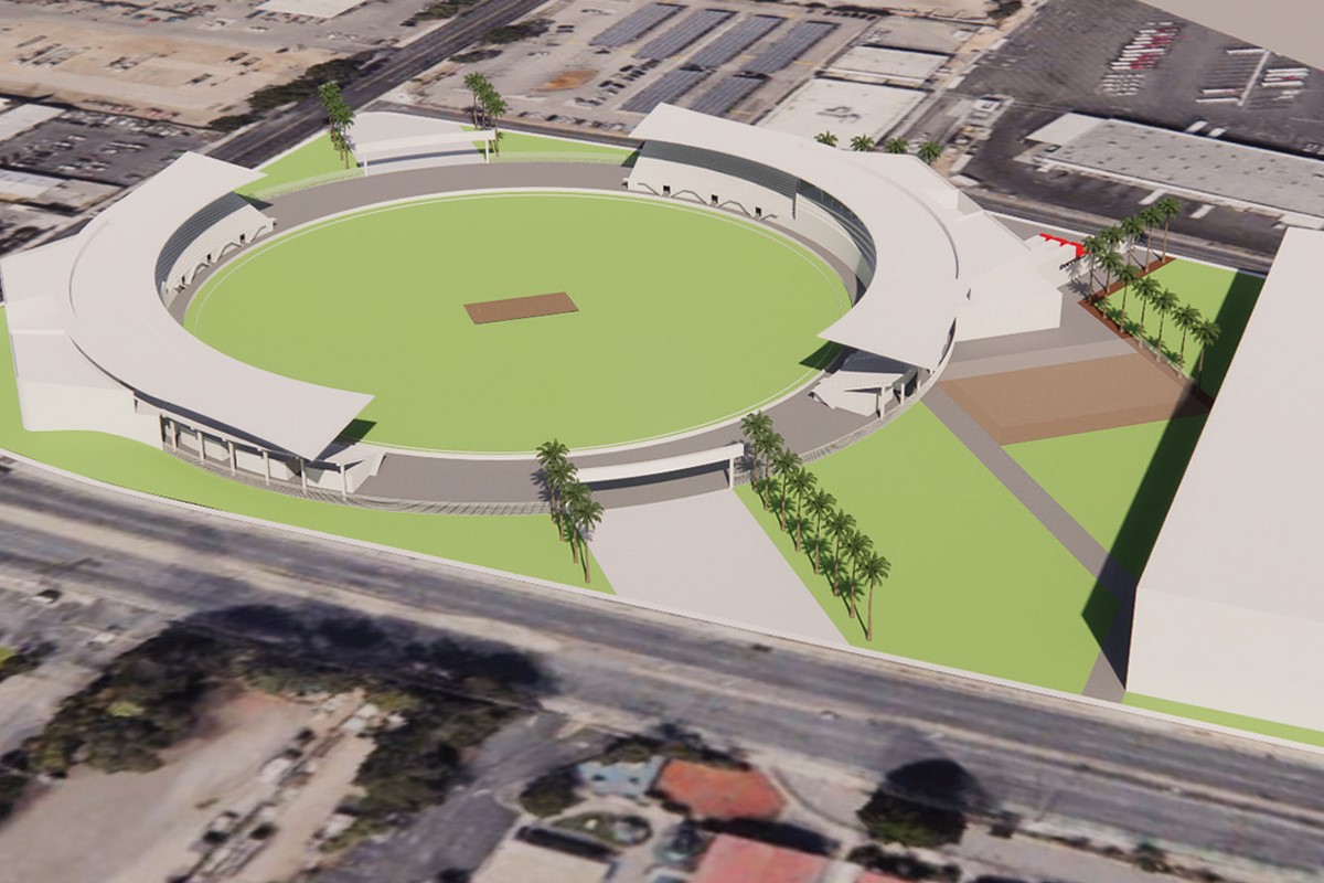 Fairgrounds Cricket Stadium seating plan