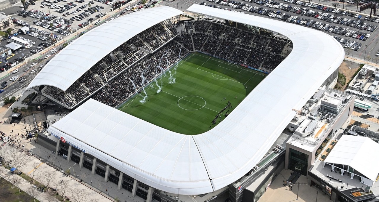Exposition Park Stadium seating plan