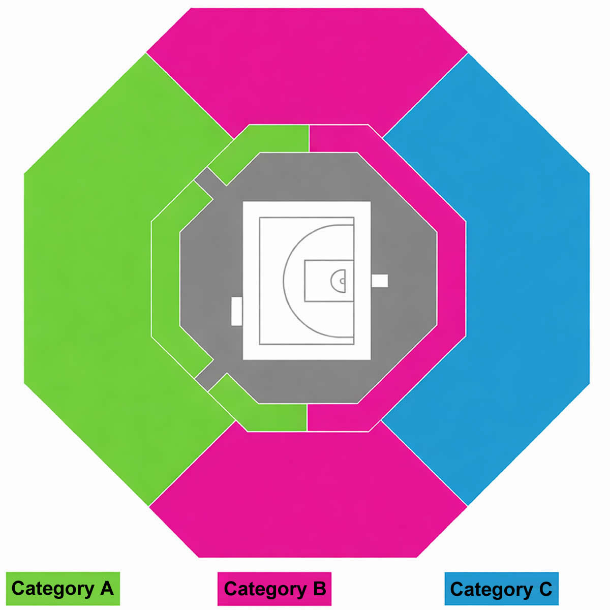 Valley Complex 3 seating plan