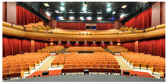 Milton Centre for the Arts seating plan