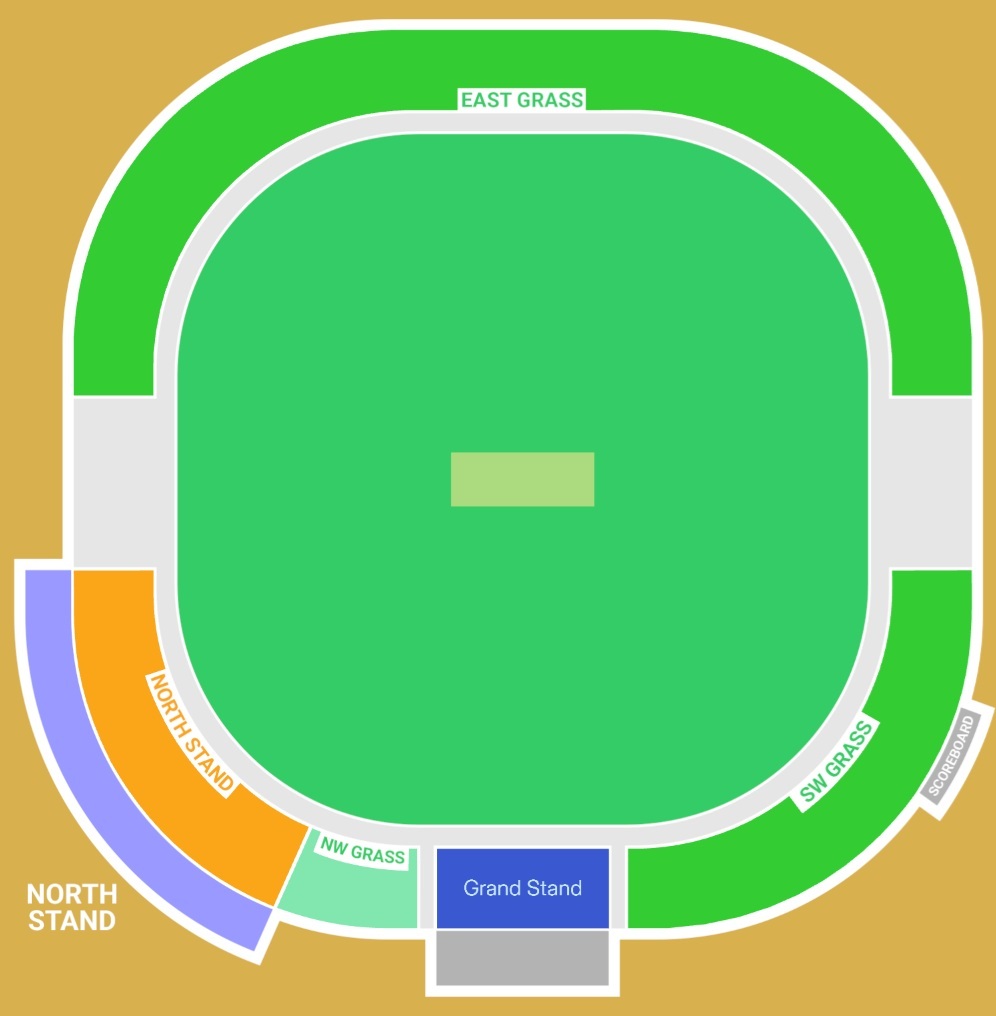 Boland Park seating plan
