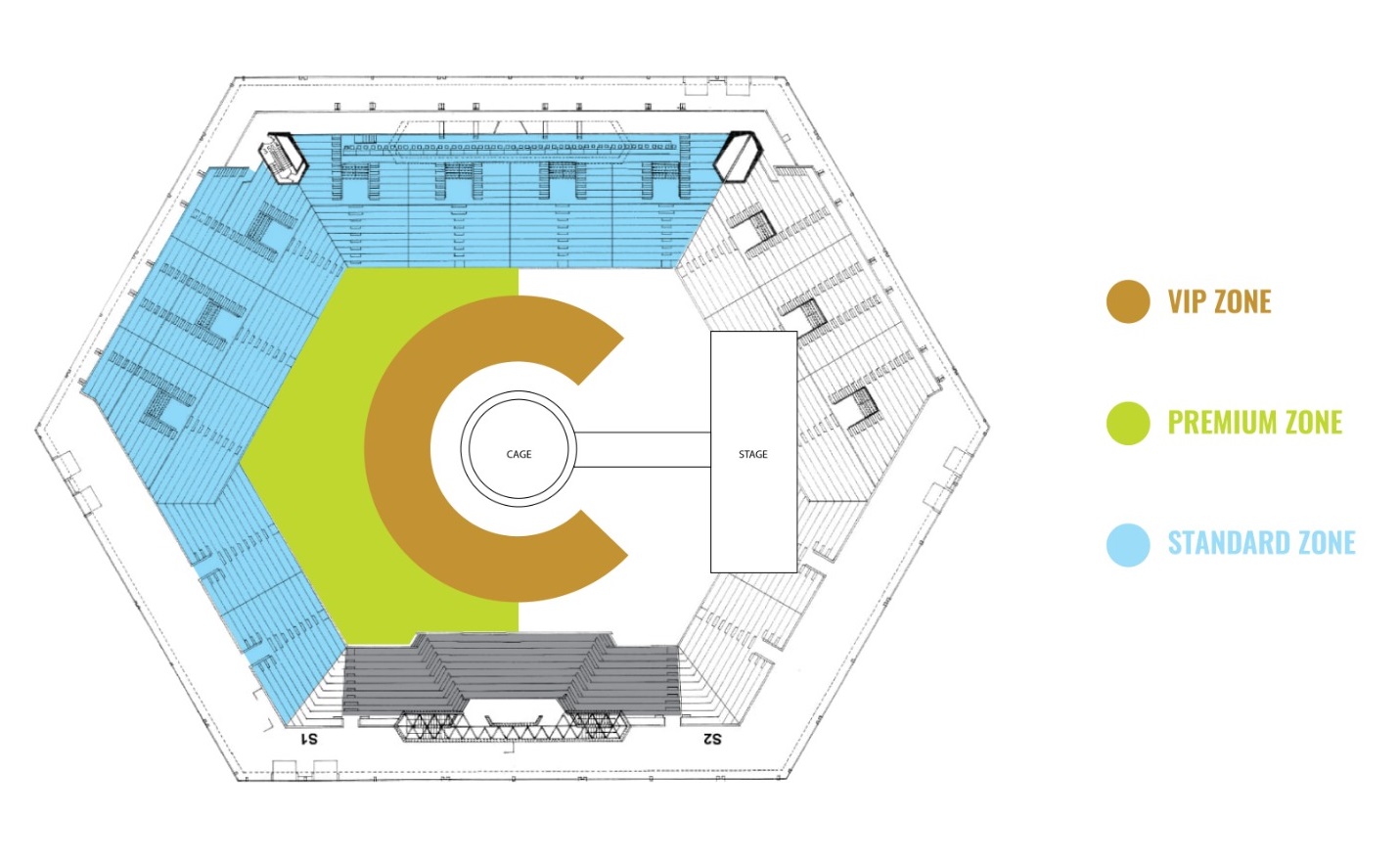  Sports Hall Prince Abdullah Al Faisal Stadium seating plan