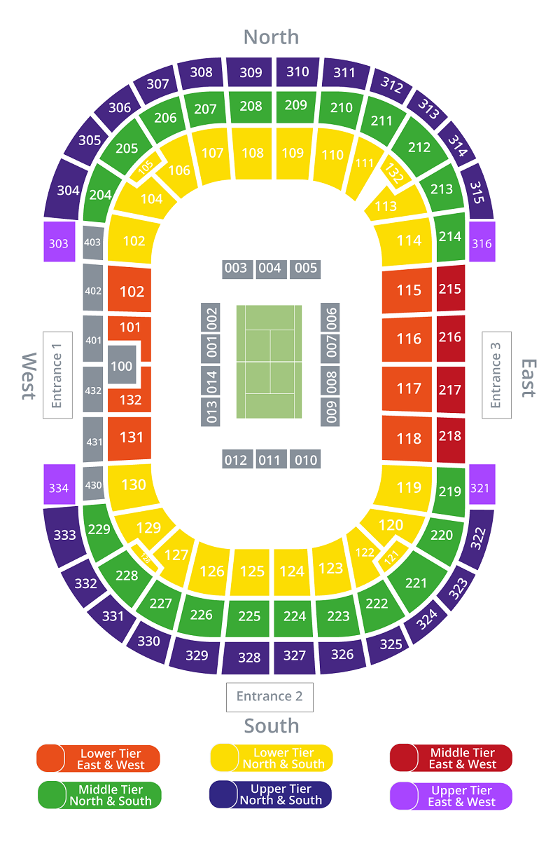 Cape Town Stadium seating plan