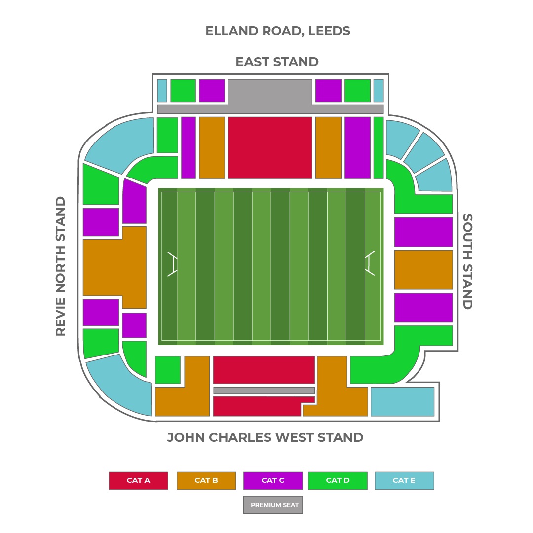 Elland Road seating plan