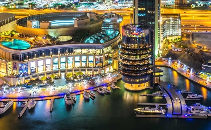 Dubai Marina Mall Pier 7 seating plan