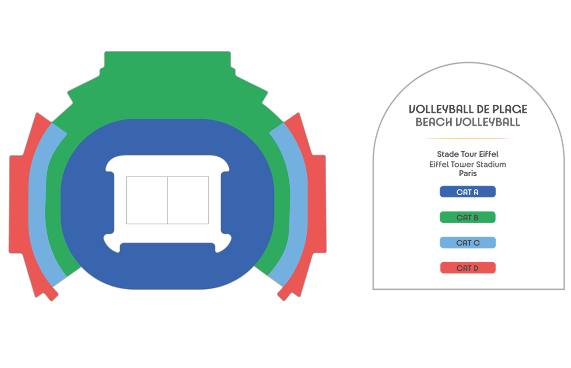 Eiffel Tower Stadium seating plan