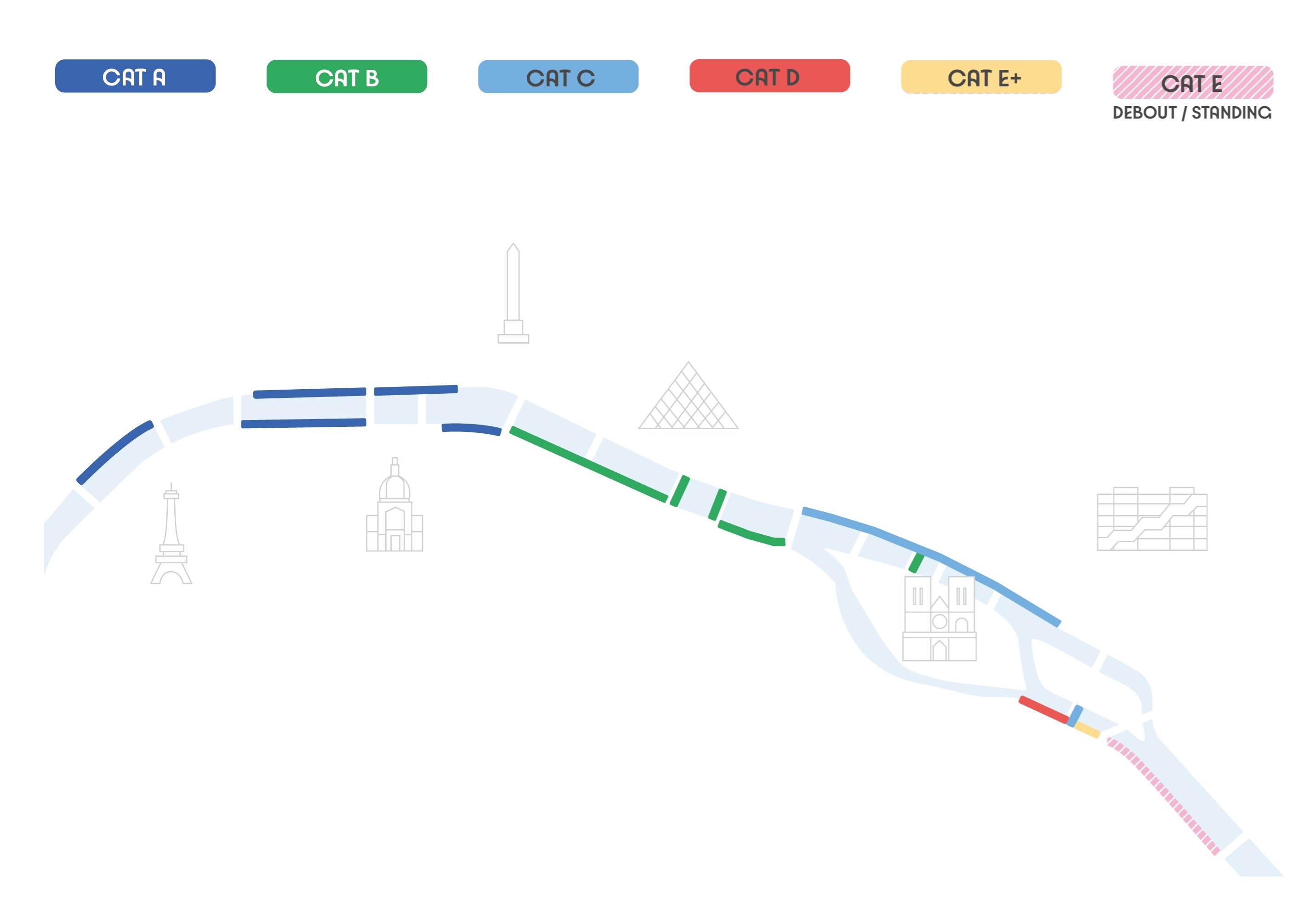 River Seine seating plan