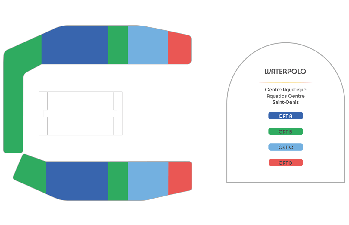 Aquatics Centre   Waterpolo seating plan