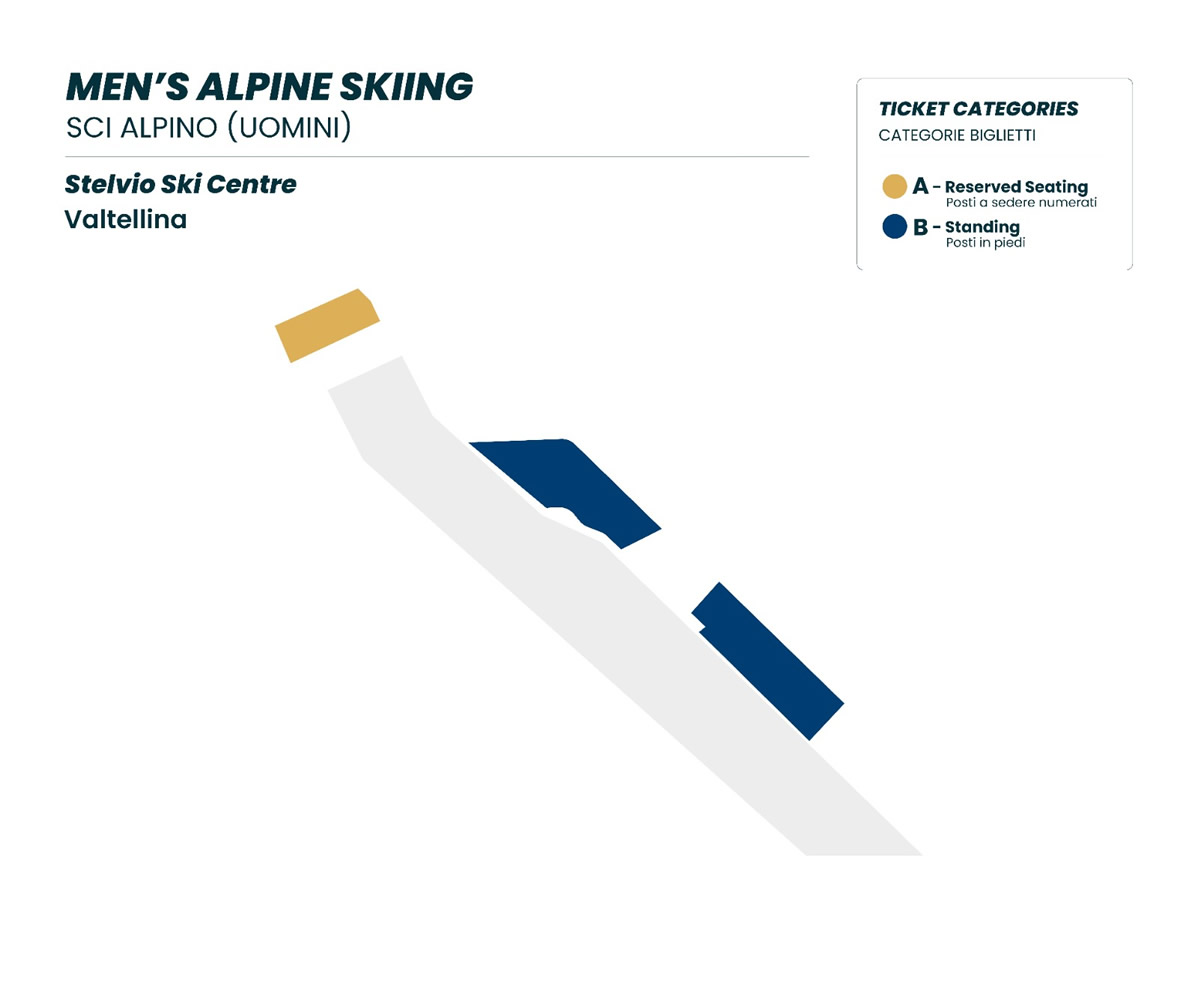 Stelvio Ski Centre seating plan