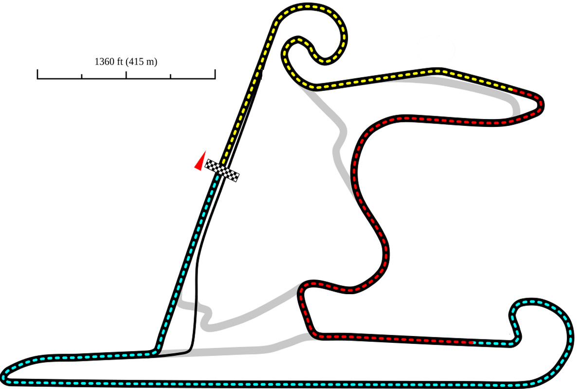 Shanghai International Circuit seating plan